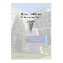Home Healthcare Info Pocket Card business cards