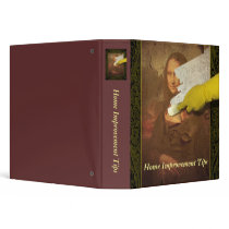 Home Improvement Humor 3 Ring Binder