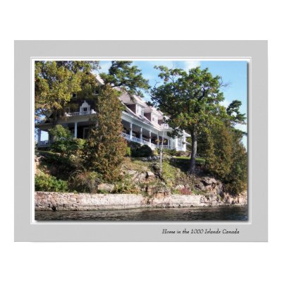 Home in the 1000 Islands Canada Posters by joelor