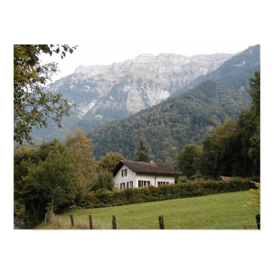 Home in the Alps Poster by RJ_Williams