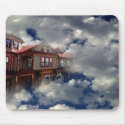 HOME IN THE SKY mousepads