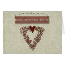 Home Is Valentine's Day Card