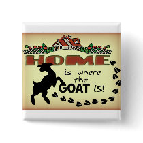 HOME IS WHERE THE GOAT IS PIN