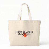 Home Is Where The Heart Is bags