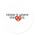 Home Is Where The Heart Is stickers