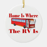 Home Is Where The RV Is Christmas Tree Ornament
