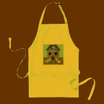 Home is Where the Wheaten Is aprons