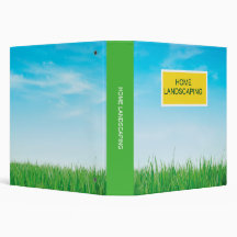 Home Landscaping Binder