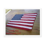 home made flag post cards