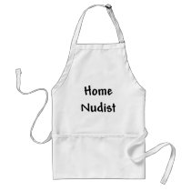 Home Nudist Apron