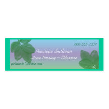 home nursing business card templates