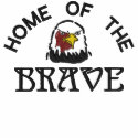 Home of the Brave Embroidered Shirt embroidered shirts