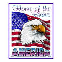 Home of the Brave posters by artistch Home of the Brave posters