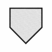 Home Plate embroidered shirts