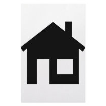 Home real estate custom stationery