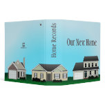 Home Records Customizable Binder