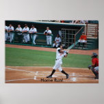 Home Run! Baseball Poster posters