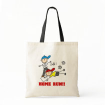 Home Run Boys Baseball Tshirts and Gifts bags by stick_figures Home Run Boys Baseball Tshirts and Gifts bags