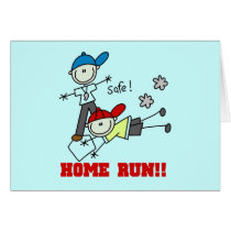 Home Run Boys Baseball Tshirts and Gifts cards by stick_figures Home Run Boys Baseball Tshirts and Gifts cards