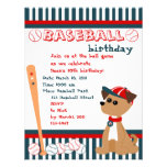 Home Run Doggie! Invitations
