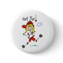 Home Run! Stick Figure Button