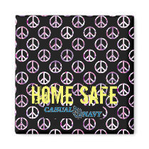 HOME SAFE- Magnet yellow by CasualNavy HOME SAFE- Magnet yellow