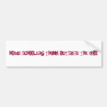 Home Schoolers Think Outside the Box Bumper Sticker