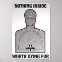 Home Security Sign Poster