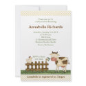Cow Baby Shower Invitations