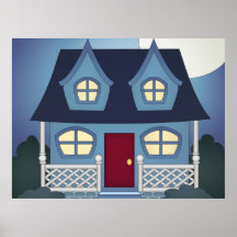 Home Sweet Home - At Night Posters