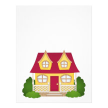 Home Sweet Home - Daytime Personalized Letterhead