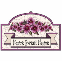 "Home Sweet Home" - Decorative Sign 04 photo sculptures