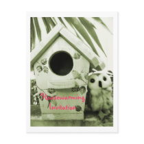 Home Sweet Home (Housewarming Invitation) postcards