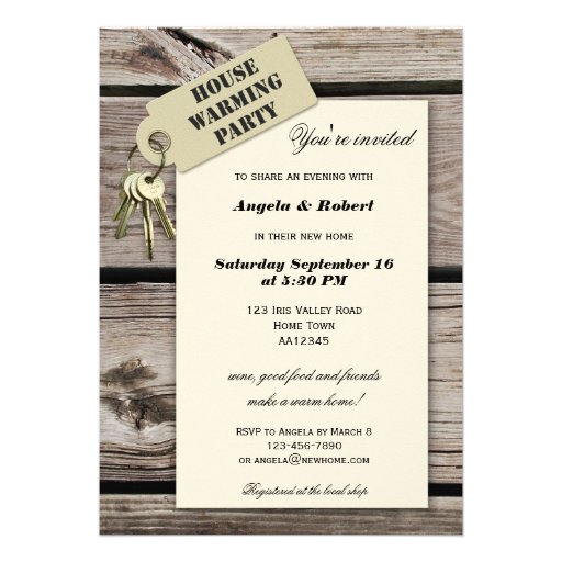 Home Sweet Home Housewarming Party Invitations