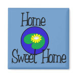 Home Sweet Home Lilly Pad Magnet magnets