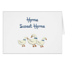Home Sweet Home logo cards