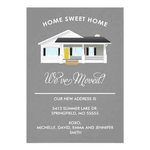 HOME SWEET HOME | MOVING ANNOUNCEMENT