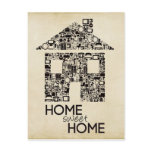 Home Sweet Home New Address Note Card Postcard