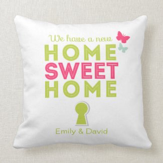 Home Sweet Home {new home} Pillow