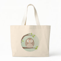 HOME SWEET HOME :: Owl in a tree 1 Canvas Bags