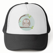 HOME SWEET HOME :: Owl in a tree 1 Trucker Hats