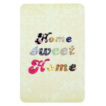 Home Sweet Home Vinyl Magnet