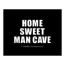 Home Sweet Man Cave WB posters