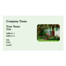 Home That Always Celebrates Christmas Business Card Template