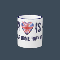 Home Town Heart mugs