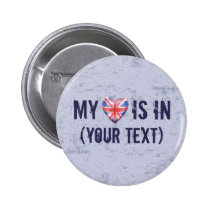 Home Town Heart buttons