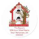 Home Tweet Home Address Sticker