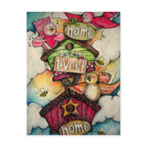 Home Tweet Home Post Cards