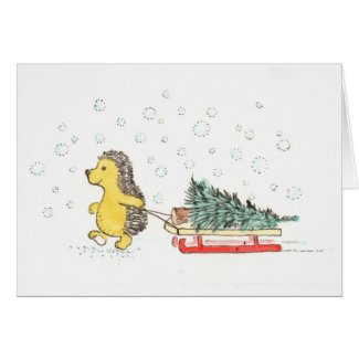 Home with the tree card