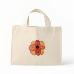 Homeberries Swirly Flower in Orange and Red Bags